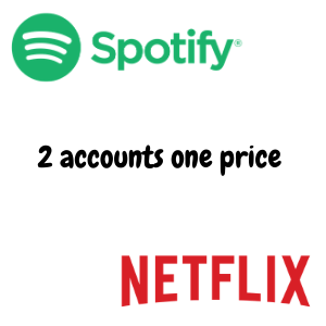 spotify and netflix premium account