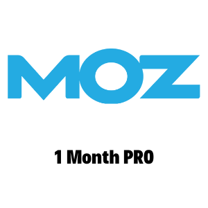 1 Month Moz PRO